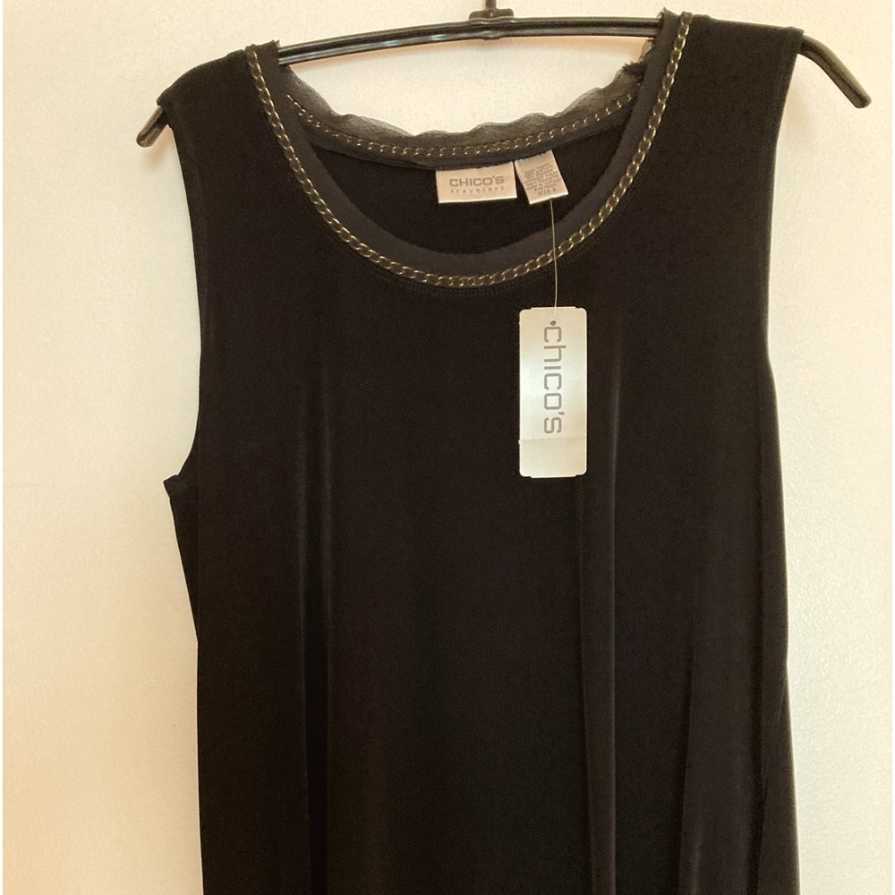 Chico’s Gold Link Nikita Tank